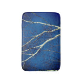 White Birch Tree against Blue Sky Natuur Badmat (Voorkant Verticaal)