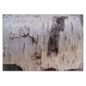 White Birch Tree Bark Photography Snijplank (Voorkant)