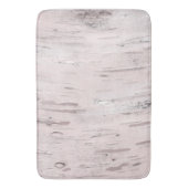 White Birch Tree Wood Rustin Barn Farmhouse Chic Badmat (Voorkant Verticaal)