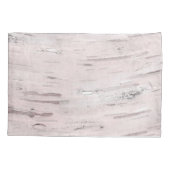White Birch Tree Wood Rustin Barn Farmhouse Chic Kussensloop (Achterkant)