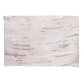 White Birch Tree Wood Rustin Barn Farmhouse Chic Kussensloop (Voorkant)