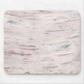 White Birch Tree Wood Rustin Barn Farmhouse Chic Muismat (Voorkant)