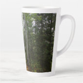White Birch Trees and Herfst Ferns in Rocky Mounta Latte Mok (Rechts)