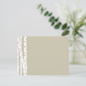 White Birch Trees Briefkaart (Staand voorkant)
