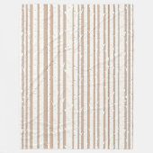 White Birch Trees Forest Custom Fleece Deken (Voorkant)