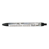 White Birch Wood Company/Event Zwarte Inkt Pen (Voorkant)