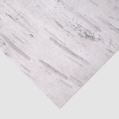 White Birch Wood Rustic Country Farmhouse Barn Tissuepapier (Detail)