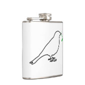 White Bird and Twig Kitchen Flask Heupfles (Rechts)
