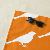 White Bird - Beach Towel Strandlaken (In situ)