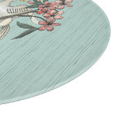 White Bird - Kersenbloesem Charcuterie Board Snijplank (Hoek)