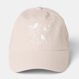 White Birds Of Happiness Cap Trucker Pet