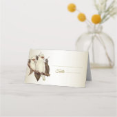 White Birds Place Card Plaatskaartje (Voorkant)