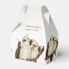 White Birds Wedding Favor Box Bedankdoosjes