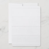 White Birthday Invision on White Wood Kaart (Achterkant)