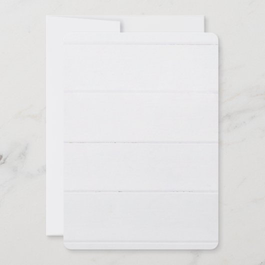 White Birthday Invision on White Wood Kaart (Achterkant)