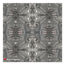 White Black Abstract Tribal Mask 1