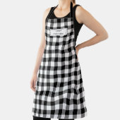 White Black Buffalo Pset Lumberjack Personated Schort (Insitu)