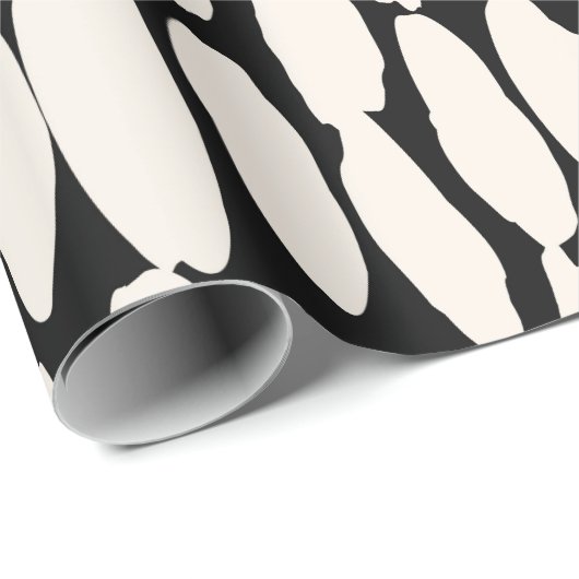 White black dot pattern. shibori circle seamless.  cadeaupapier (Rol Hoek)