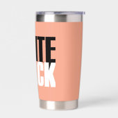 White Black Geïsoleerde Drinkbeker (Links)