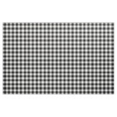 White & Black Gingham Plaid Stof (Fat Quarter)