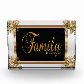 White, Black Gold - De familie is altijd oud Fotoblokken (Voorkant)