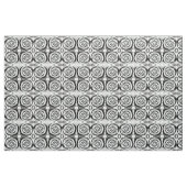 White & Black Hypnotic Swirl Art Stof (Yard (91,4 cm))