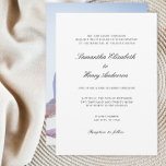 White Black Photo Wedding Invitation Kaart<br><div class="desc">Een elegant wit en zwart ontwerp van de de uitnodigingskalligrafie van de fotobruiloft ontleent een tijdloze verfijning en een verfijnde esthetiek. De gestroomlijnde zwarte vlek danst delicaat over de ongerepte witte achtergrond, wat een opvallend contrast creëert dat onmiddellijk het oog vangt. Het gebruik van kalligrafie voegt een aanraking van romance...</div>