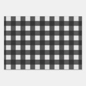 White Black Red Green Buffalo Inpakpapier Vel (Voorkant)