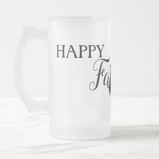 White Black Scripts Stropdas & Pet Happy Vaderdag Matglas Bierpul (Links)