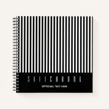 White Black Vertical Line Pattern-schets