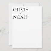 White & Black We zijn de Kaart van Aankondiging (Voorkant)