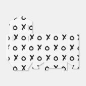 White & Black X O XO X&O's Trendy Cute Bedankdoosjes (Uitgevouwen)