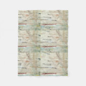 White  Blanket Fleece Deken (Voorkant)