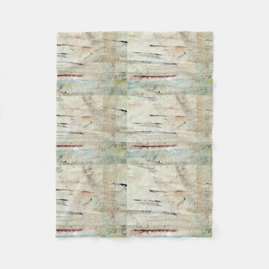 White Blanket Fleece Deken (Voorkant)