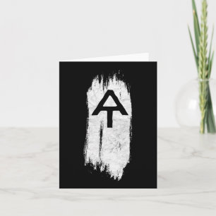 White Blaze Appalachian Trail bij minimalistisch w Kaart