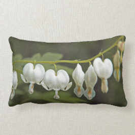 White Bleeding Hearts DicHunter Green en Ch Kussen