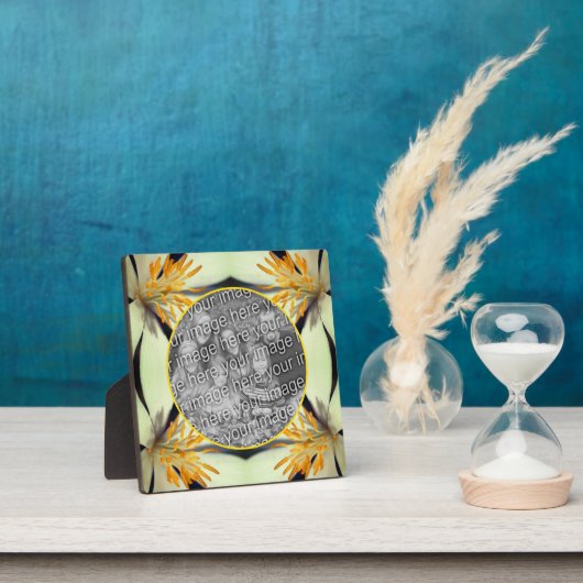 White Bloodroot Flower Creëer Uw eigen foto Fotoplaat (Insitu)