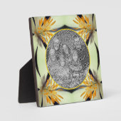 White Bloodroot Flower Creëer Uw eigen foto Fotoplaat (Voorkant)