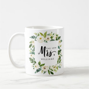 White Bloom   BREEDING VAN DE NIEUWE MRS-Typografi Koffiemok
