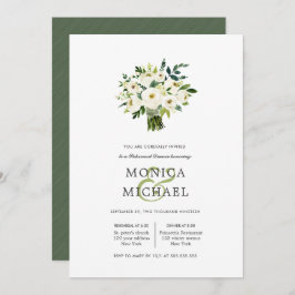 White Bloom | Plezierrepetitie voor Bouquet Kaart