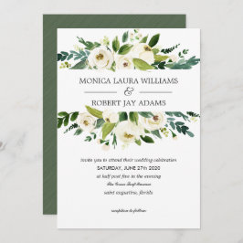 White Bloom | Uitnodiging tot weddenschappen