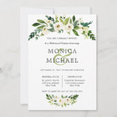 White Bloom | Weddenschappen Kaart (Voorkant)