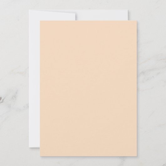 White Blossom Baby Sprinkle Geslacht Neutraal Kaart (Achterkant)