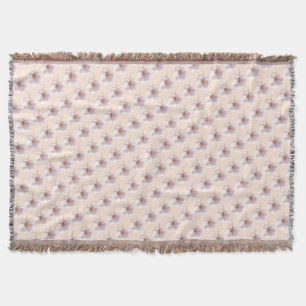 White Blossom Blanket Cherry Blossom Throw Blanket Deken