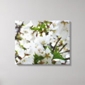 White Blossom Canvas Afdruk (Voorkant)