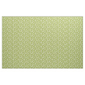 White Blossom Floral Pattern Stof (Yard (91,4 cm))