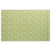 White Blossom Floral Pattern Stof (Fat Quarter)