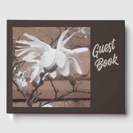 White Blossom Gastenboek (Voorkant)