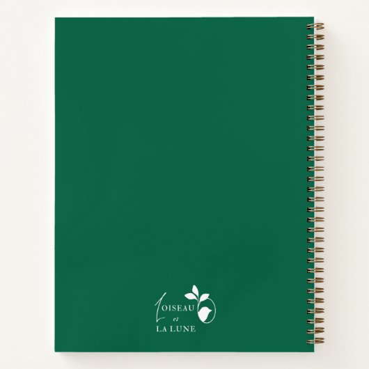 White Blossom Notitieboek (Achterkant)