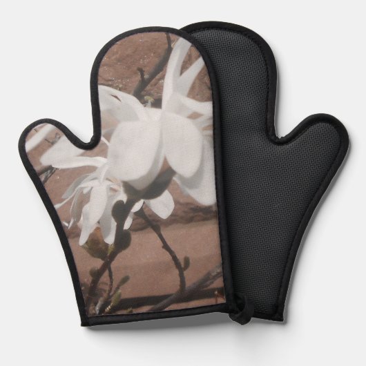 White Blossom Ovenwant (Voorkant / Achterkant)